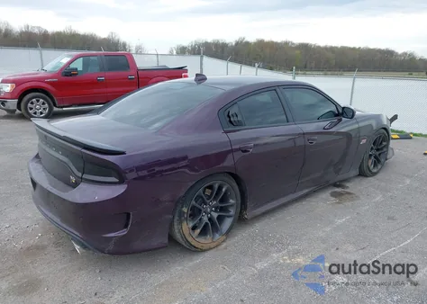 2020 Dodge Charger Scat Pack Rwd из США, поврежденный, VIN 2C3CDXGJ2LH234766